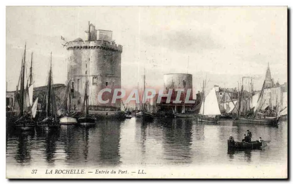 La Rochelle — Invoer van het Haven — LL. — n°37 - Voorkant