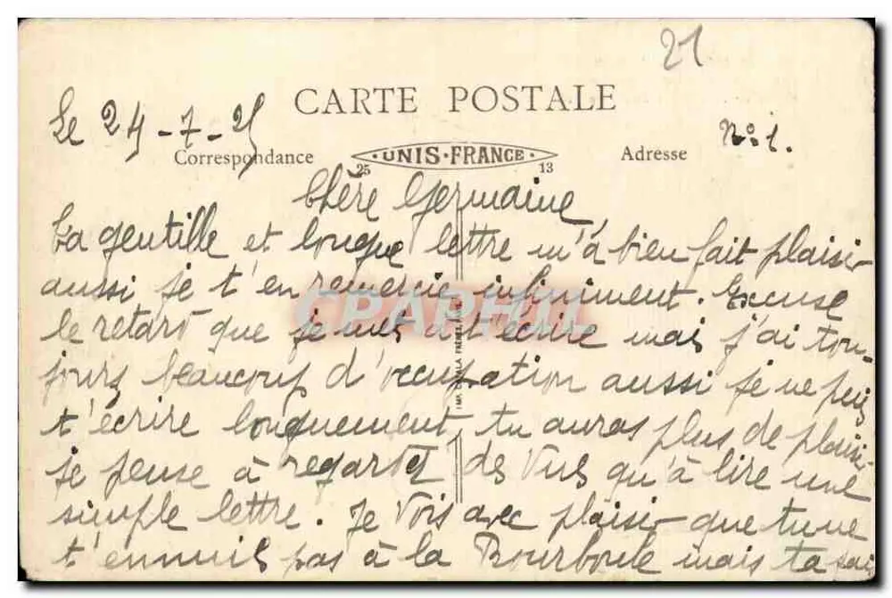 Châtillon-sur-Seine — Place de la Poste - Hôtel de Ville — LA COTE-D'OR ILLUSTRÉE - Rückseite