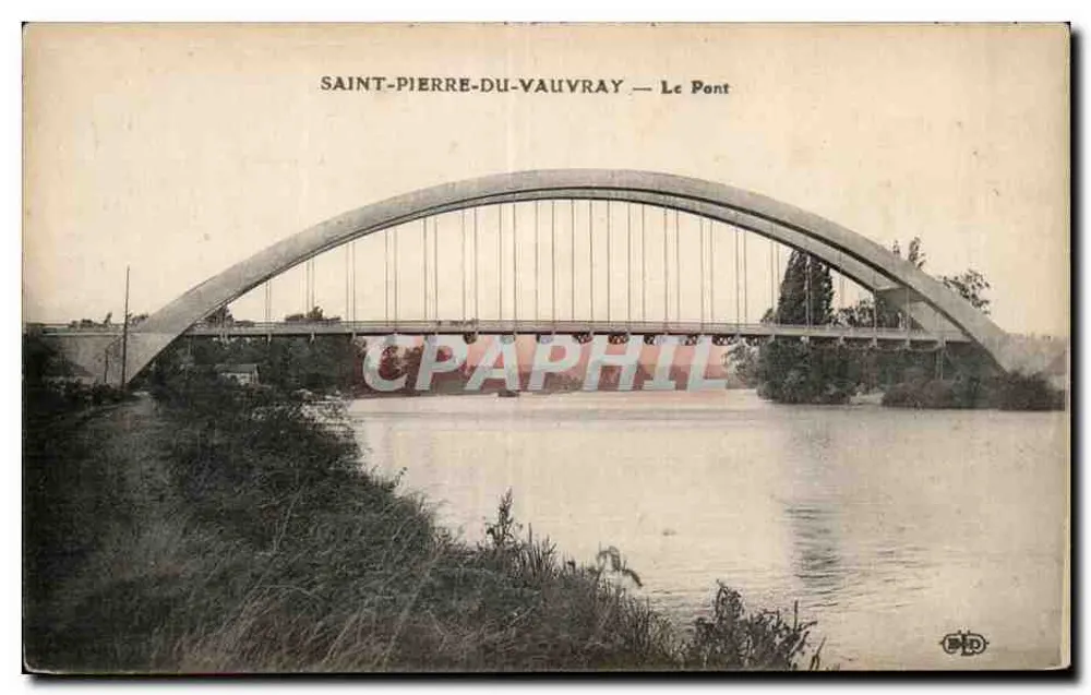Saint-Pierre-du-Vauvray — Most — Wydawca: B.D. (Biuro Dystrybucji) - Awers