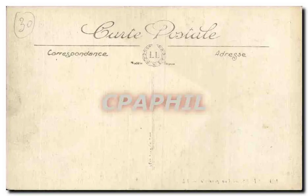 Nîmes — Vista geral — LL. N° 104 - Verso