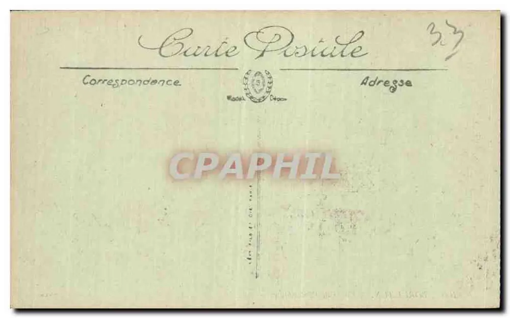 Bordeaux — Cours de l'Intendance — Selecta, n°160 - Verso