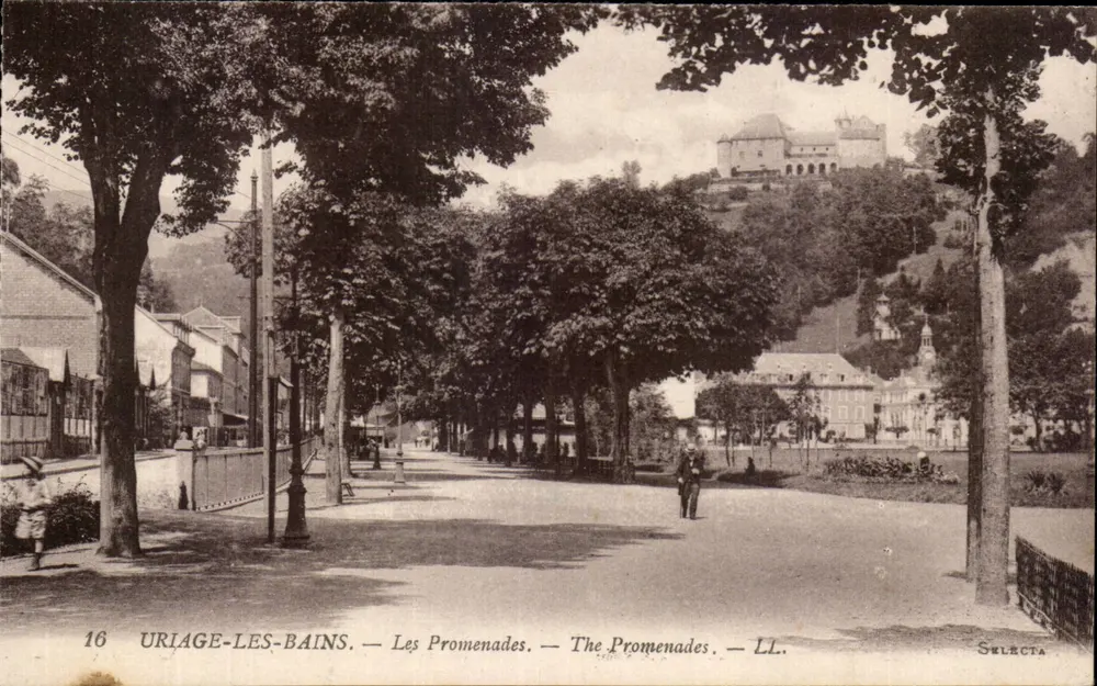 Uriage-les-Bains — As Promenades — Selecta - Frente