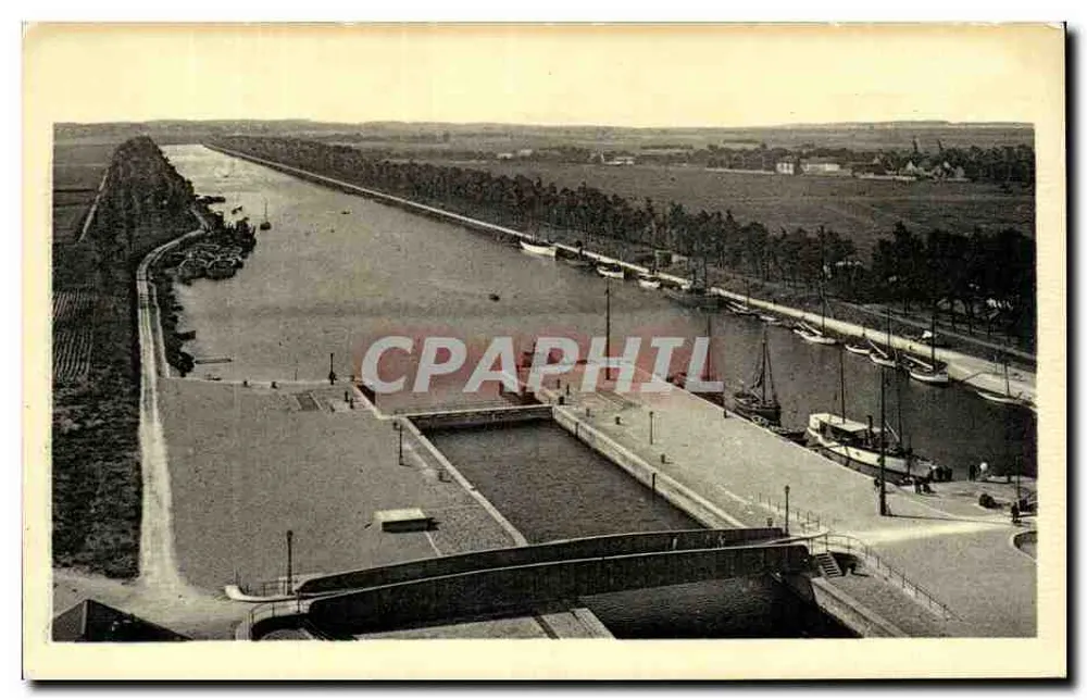 Ouistreham — Le Canal vu du Phare — Éditeur : CAP — N° LL.59 - Vorderseite