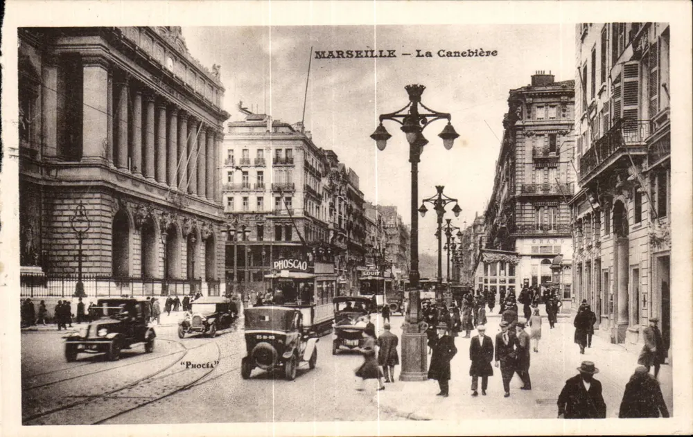 Marseille — La Canebière — Éditeur Phocéa - Frente