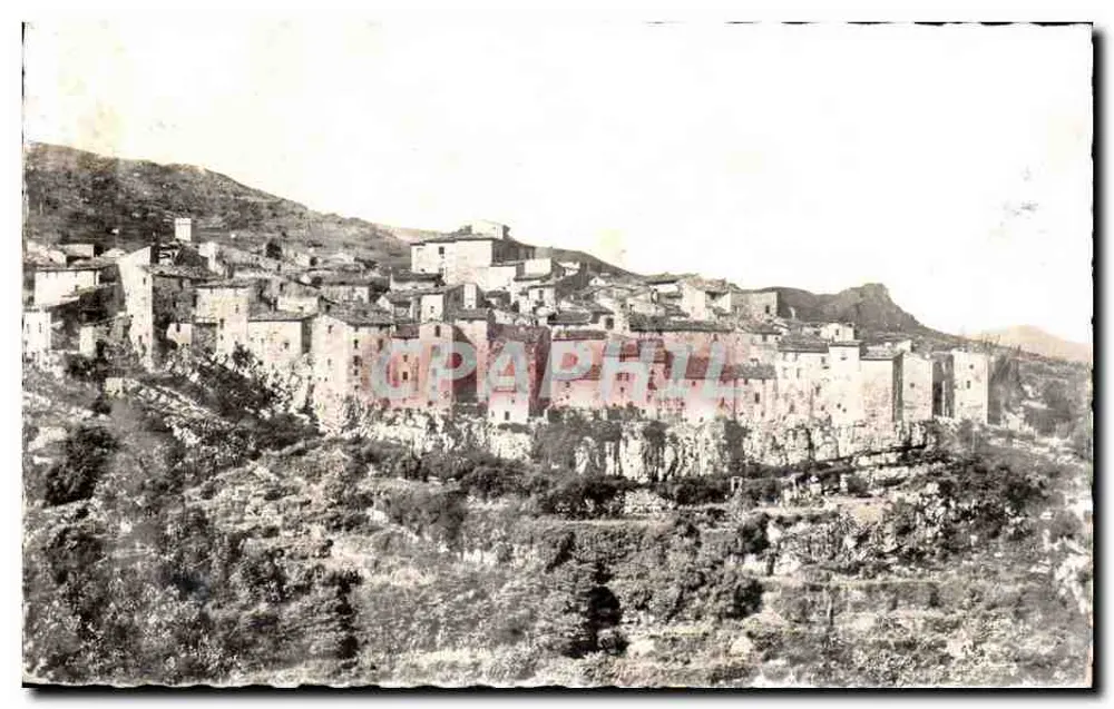 Tourettes-sur-Loup — Vista geral — Éditions MAR, Nice - Frente