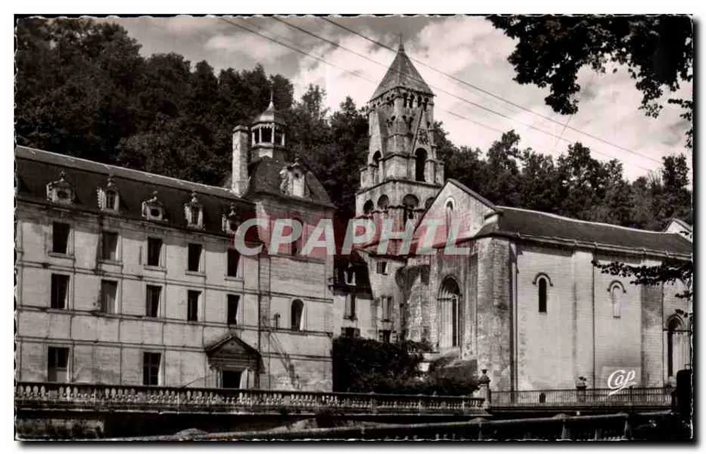 Brantôme — A Igreja do Século XI — Cie des Arts Photomécaniques - Frente