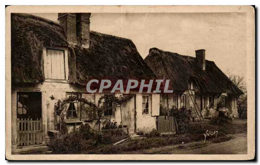 Villiers-Moutons mit Dachschindeln — Normandie — Yvon - Vorderseite