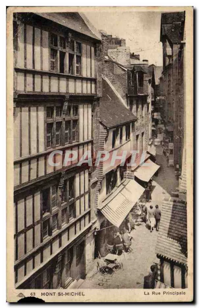 Monte-Santo-Michel — A Rue Principale — n° 53 - Frente