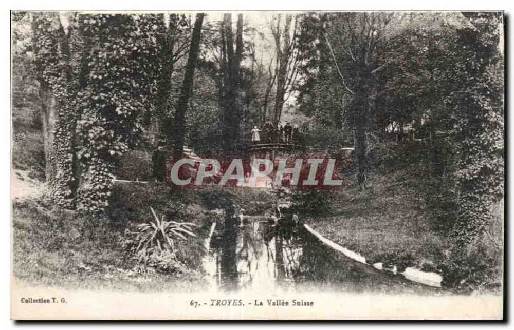 Troyes — A Valle Suisse — Coleção T. G. — n° 67 - Frente