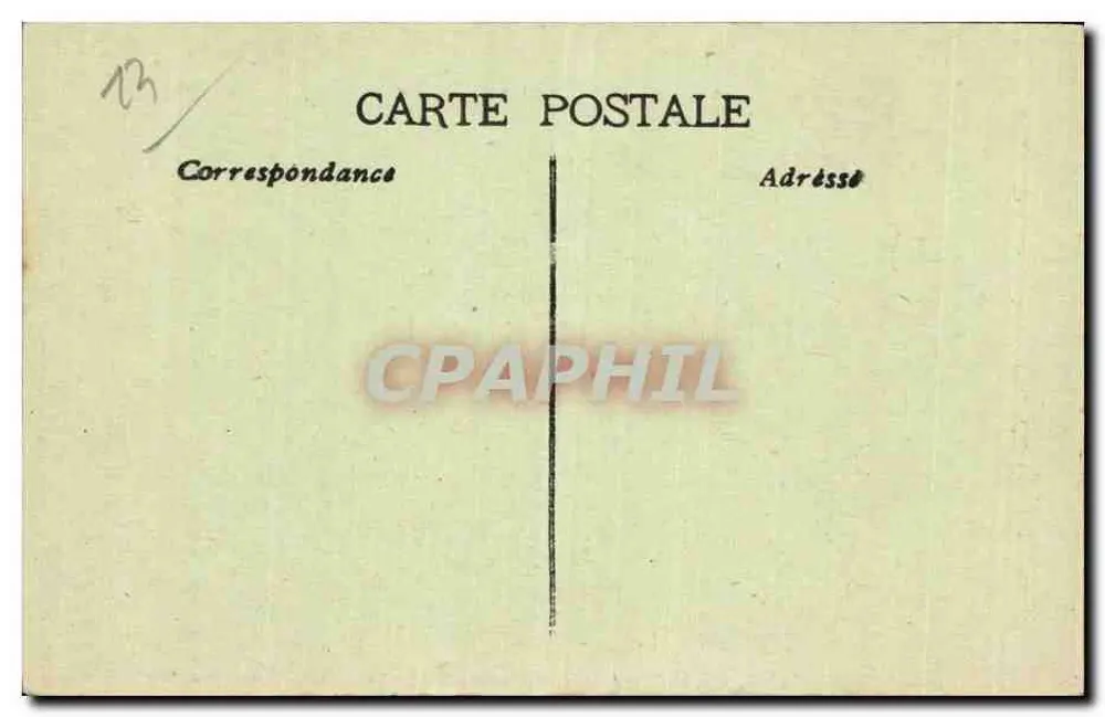 Marseille, Kolonialausstellung, 1922 — Westafrika — Der Kamel - Rückseite