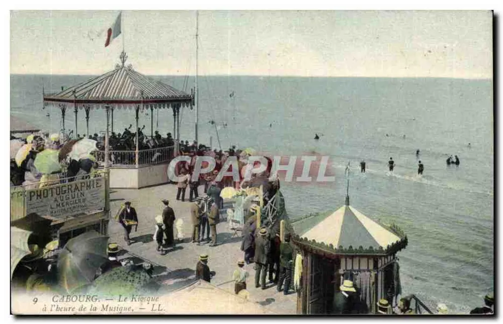 Cabourg — Der Musikkiosk zur Stunde der Musik — Fotografie Auguin & Merciers - Vorderseite