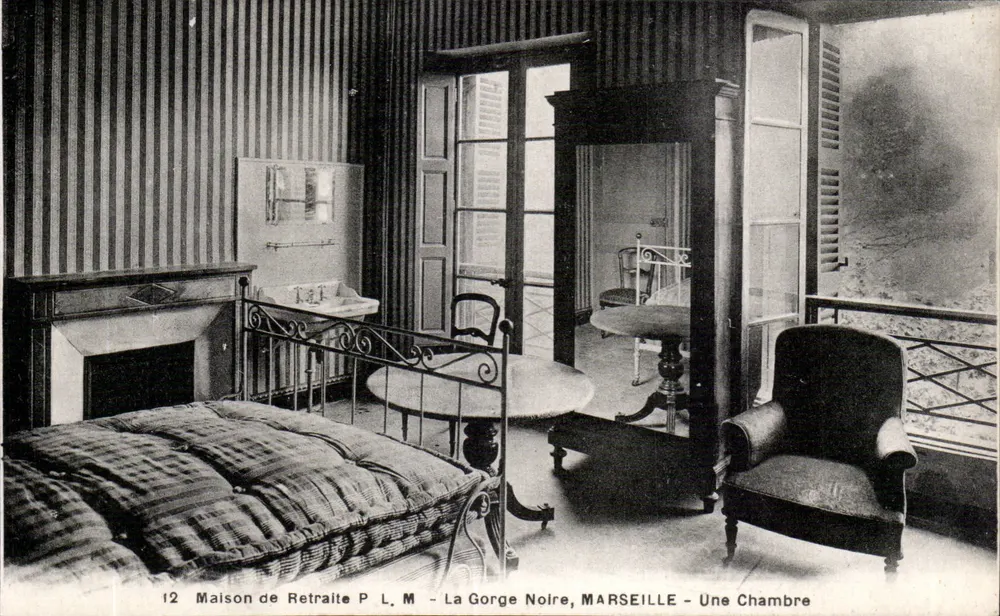 Altenheim P. L. M. - La Gorge Noire, MARSEILLE - Ein Zimmer - Vorderseite