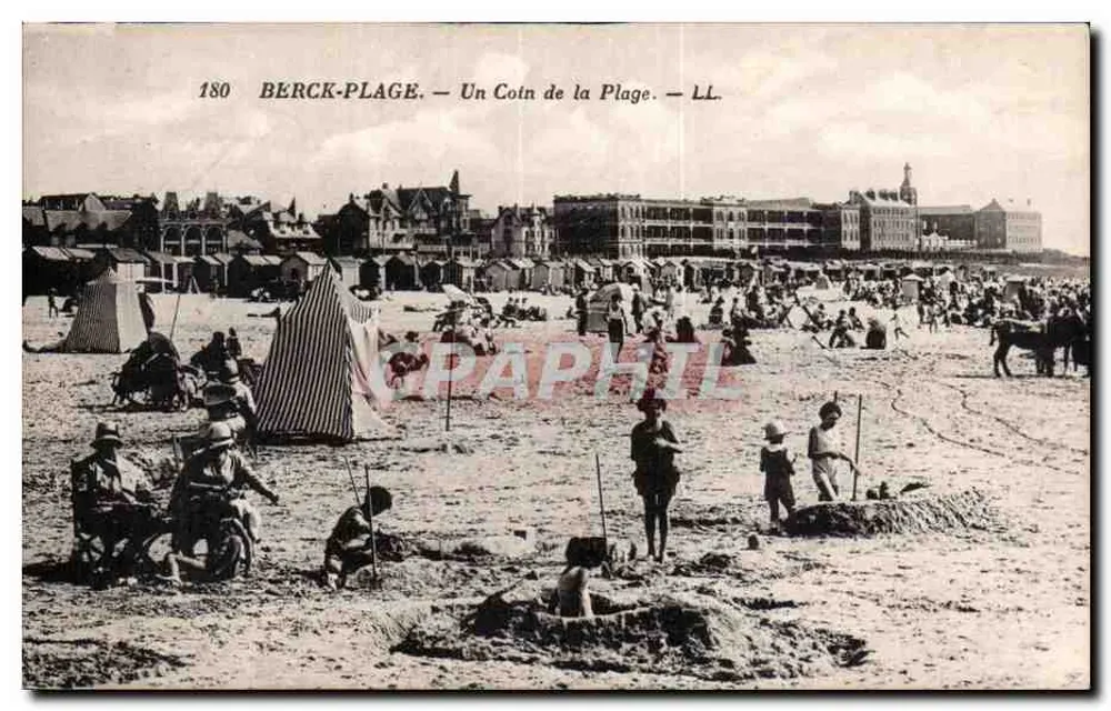 Berck-Plage — Um Canto da Praia — LL. n°180 - Frente