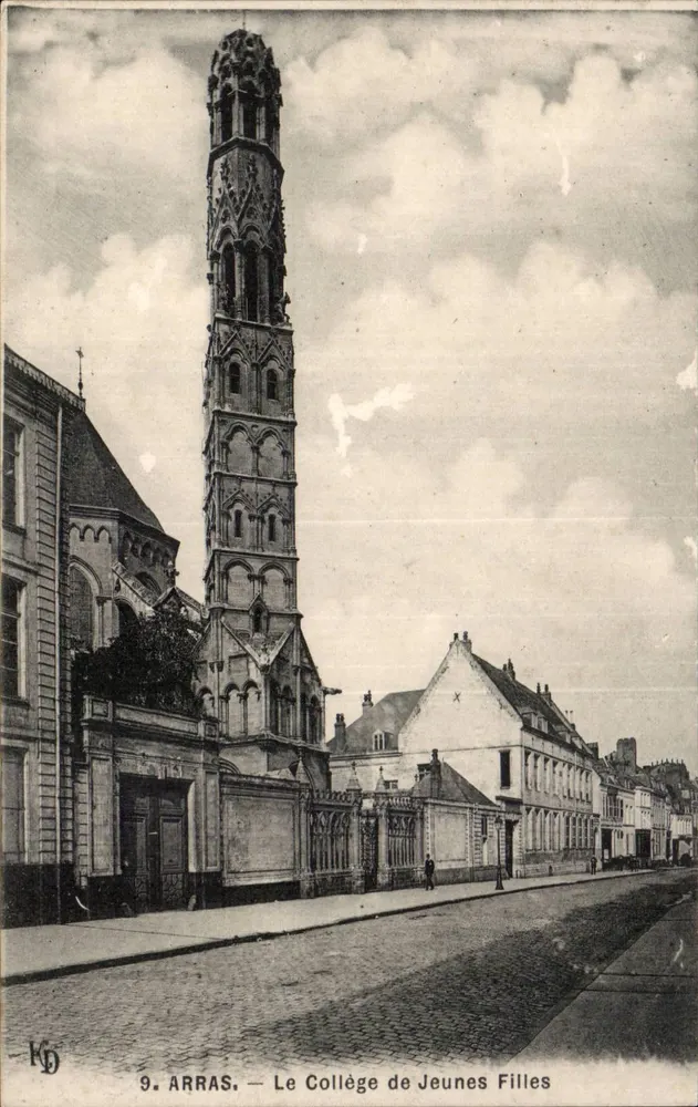 Arras — El Colegio de Jóvenes Damas — editor KD, n°9 - Anverso