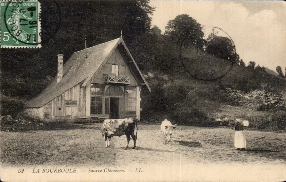 La Bourboule — Źródło Clémence — LL. - Awers