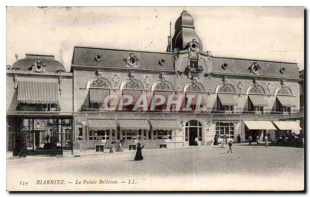 Biarritz — O Palácio Bellevue — LL. n°159 - Frente