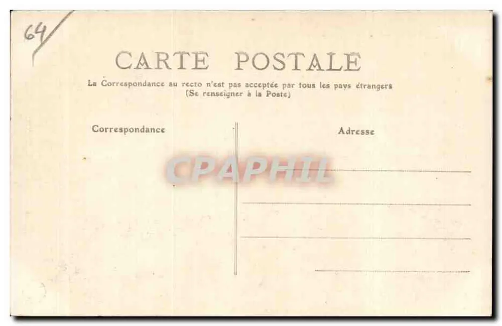 Bayonne — Os Pontes sobre a Nive - Verso
