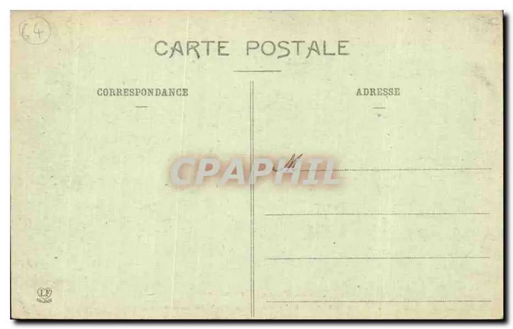 Eaux-Bonnes - Das Thermalbad und die Kirche — Les Basses-Pyrénées — Phototypie Labouche Frères, Toulouse, n°174 - Rückseite
