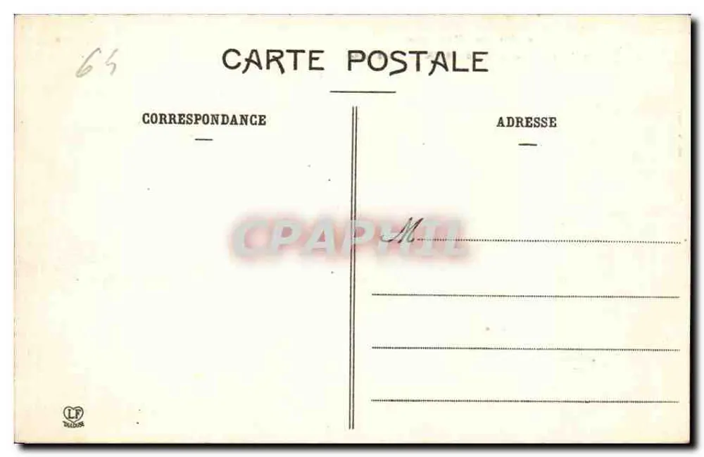 Sauveterre-de-Béarn - La Chiesa — editore L. F. TALLOUX, n° 453 - Verso