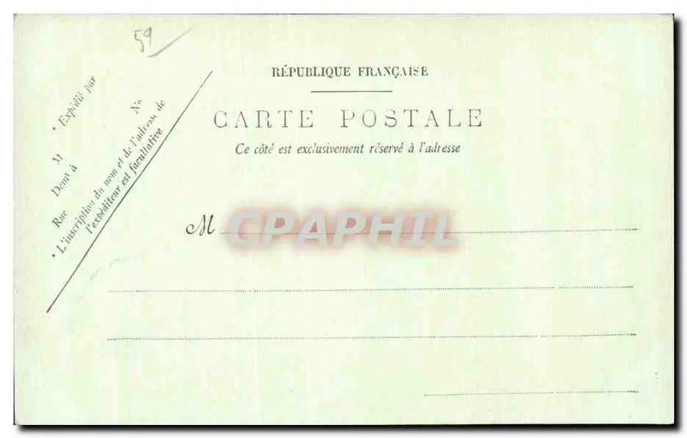 Cambrai — Martin-Martine und das monumentale Tor — Paul Riez - LL - Rückseite