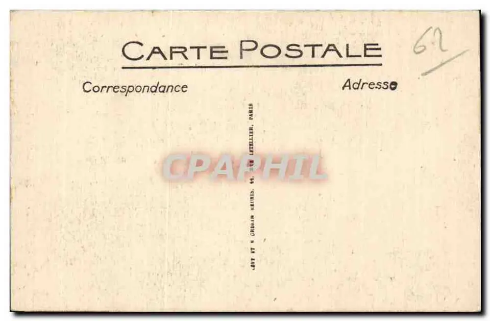 Calais - A Porta de Guise — LL. — n°10 - Verso