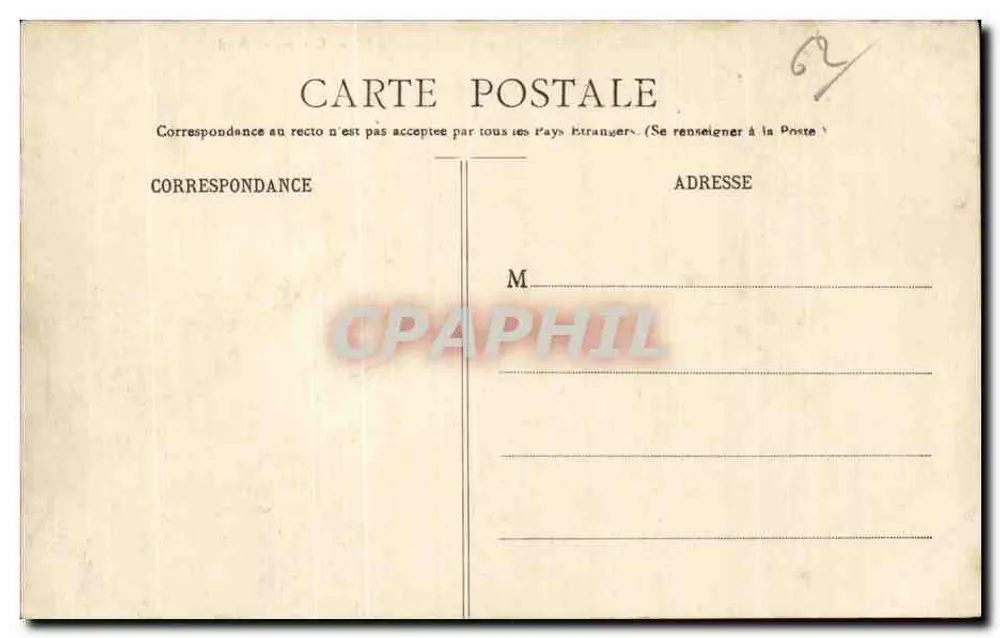 Le Portel — Am Wasser (La Digue Carnot, im Hintergrund) — L. D., B., 552 - Rückseite