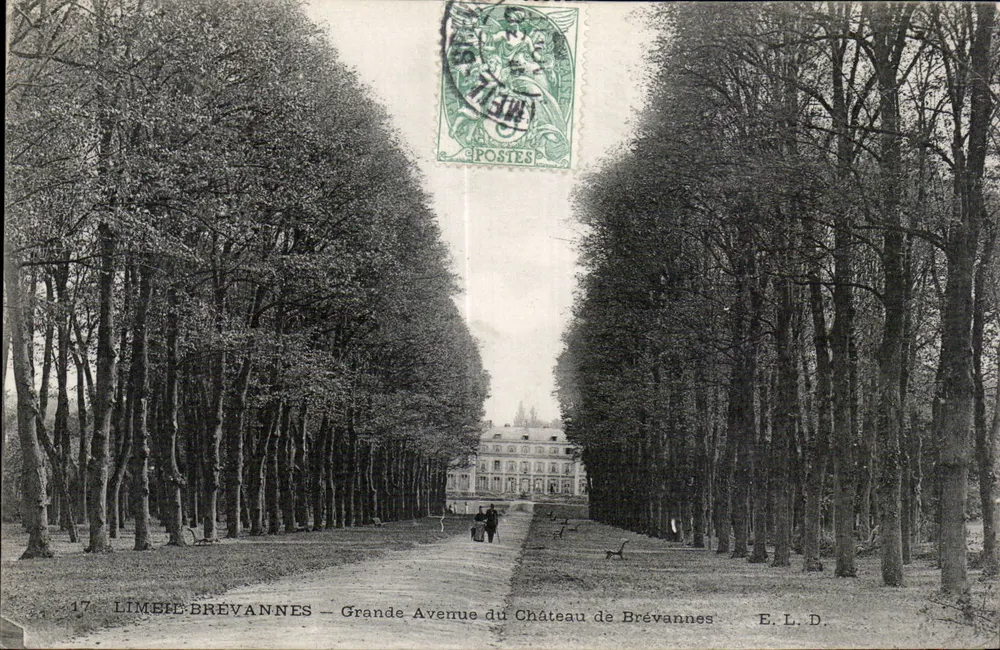 Limeil-Brevannes — Grande Avenue des Schlosses Brevannes — E.L.D. n°17 - Vorderseite