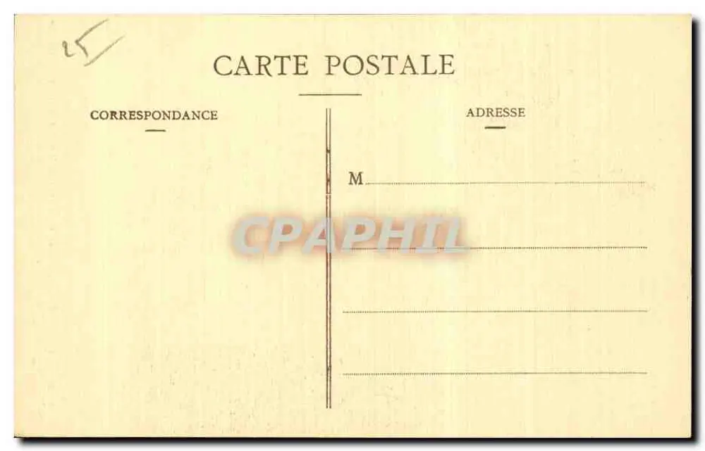 Cascate del Fine del Mondo a Beure vicino Besançon — Collezione Artistica — Chiché Ch. Leroux - Verso