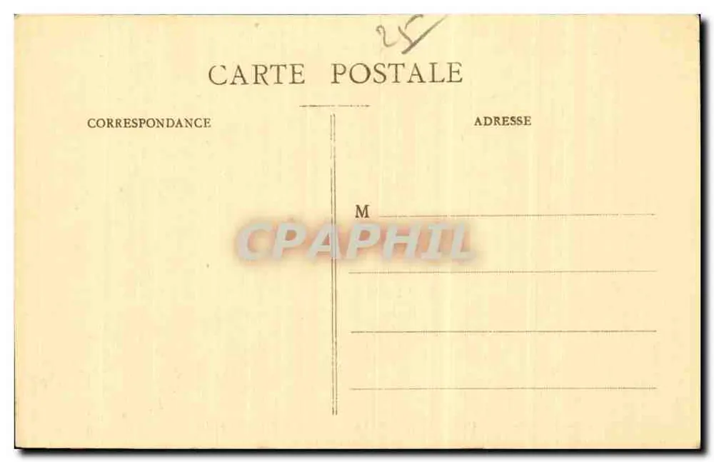 Besançon-les-Bains - Cour du Palais Granvelle — Künstlerische Sammlung, Aufnahme von Ch. Laroux, n°41 - Rückseite