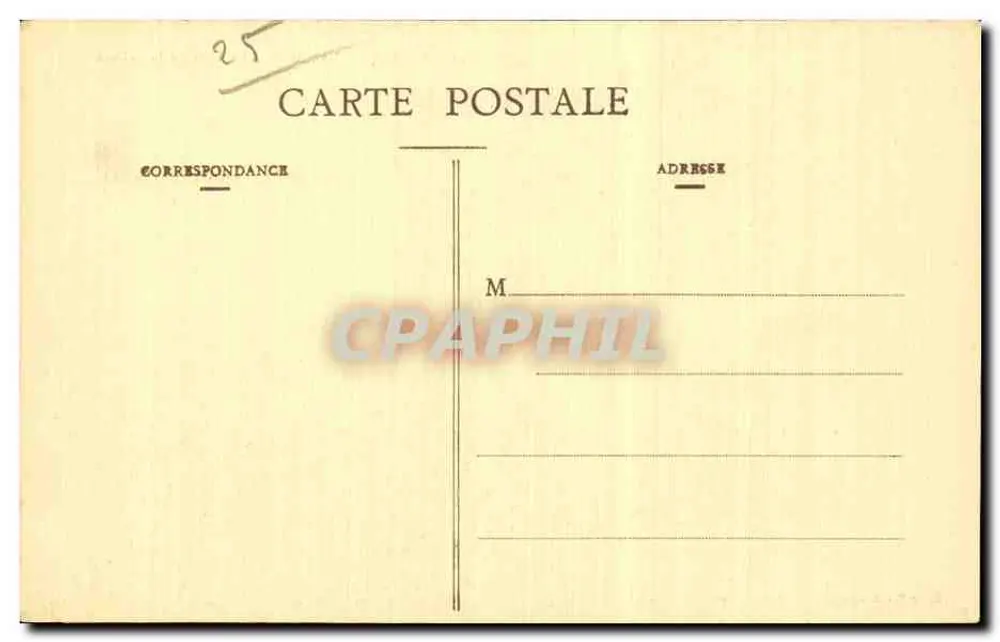 Besançon-les-Bains - Ansicht der Pelotte-Turm — Künstlerische Sammlung - Chiché Ch. Leroux, n°26 - Rückseite