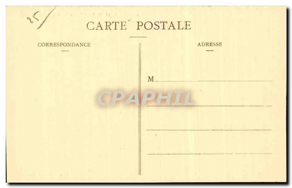 Besançon-les-Bains — Die Gekrümmte Pforte und der Doubs — Künstlerische Sammlung, Aufnahme von Ch. Leroux - Rückseite