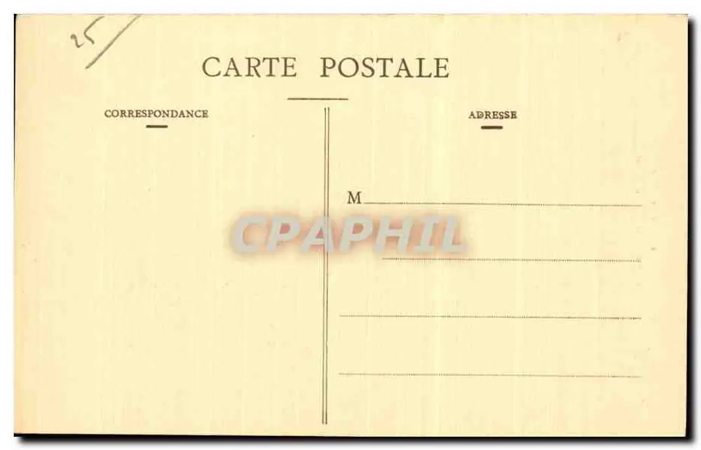 Besançon-les-Bains — A Facha da Justiça (Fachada da Rue du Palais) — Coleção Artística, Chiché Ch. Leroux - Verso
