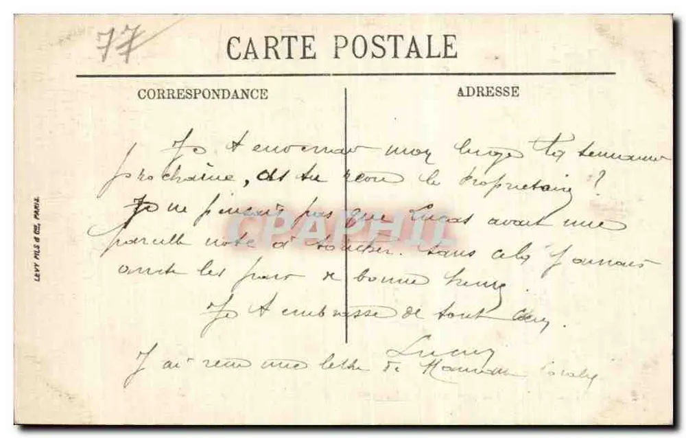 Montereau — Vista geral — LL. - Verso