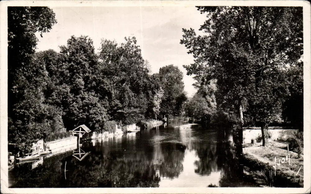Montigny-sur-Loing — As margens do Loing — Edições d'Art - Frente
