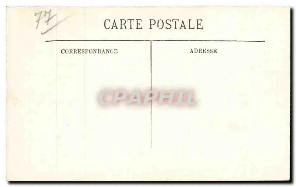 Montigny — Vista sobre o Loing — LL - Verso