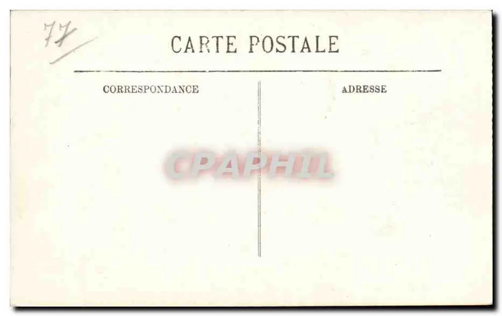 Montigny — Vista sobre o Loing — LL - Verso