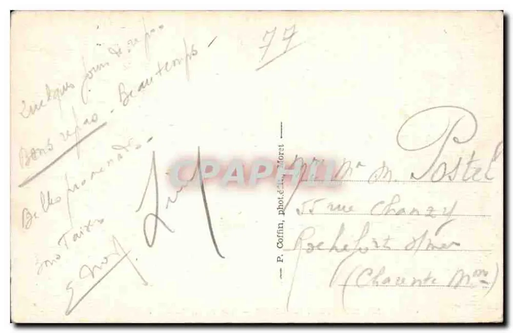 Montigny-sur-Loing — Vista sobre o Loing — P.C. — n°337 - Verso