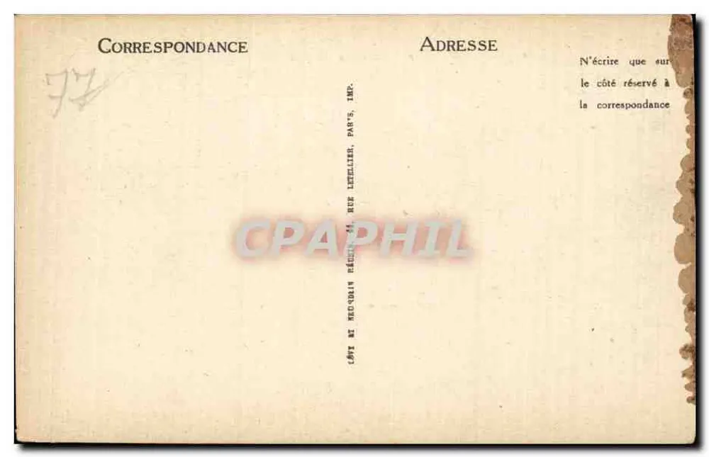 MELUN — Le Petit Bras — ND - Verso