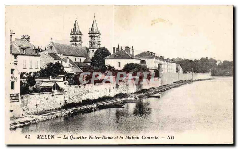 MELUN — O Bairro Nossa Senhora e a Casa Central — ND — Editor ND, n° 42 - Frente