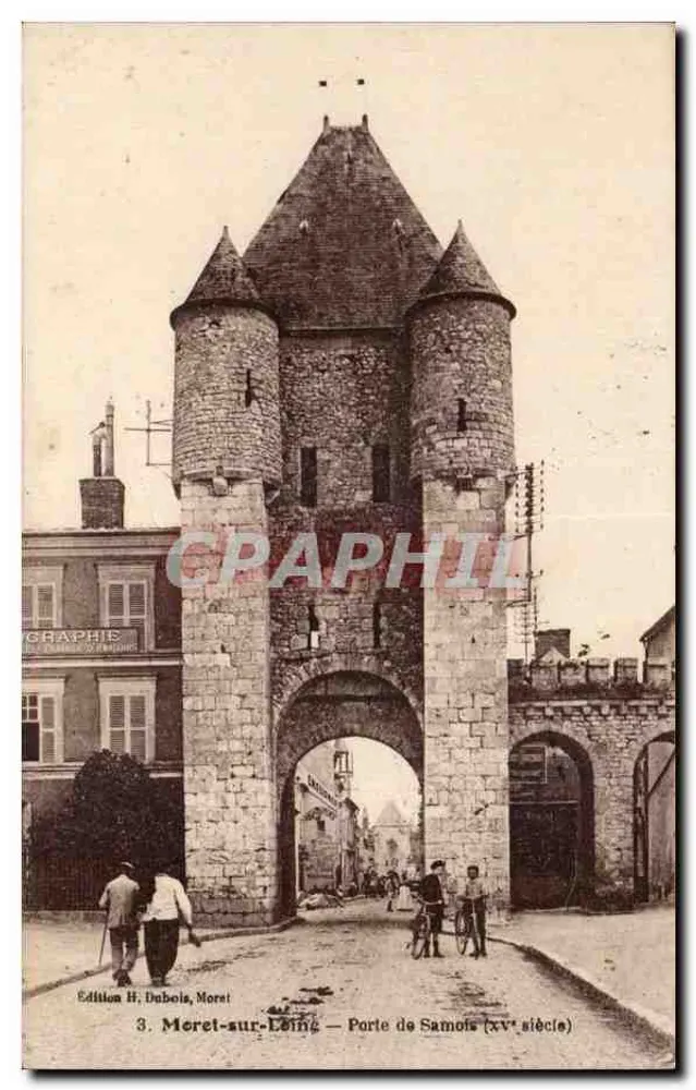 Porta de Samois — Meret-sur-Loire — Édition H. Dubois, Moret - Frente