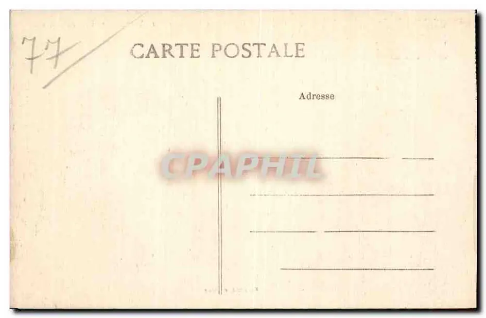 Provins — La Porte Saint-Jean (12. Jahrhundert) — Außenansicht — Verlag Vernant - Rückseite