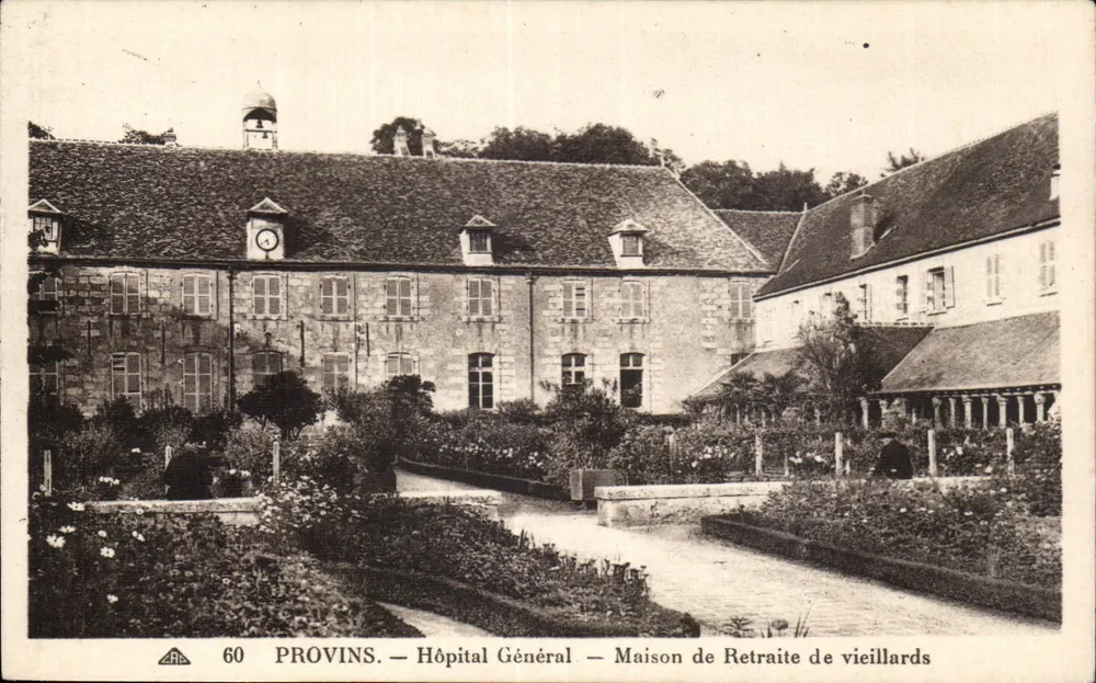 Provins — Allgemeines Krankenhaus — Altenheim - Vorderseite