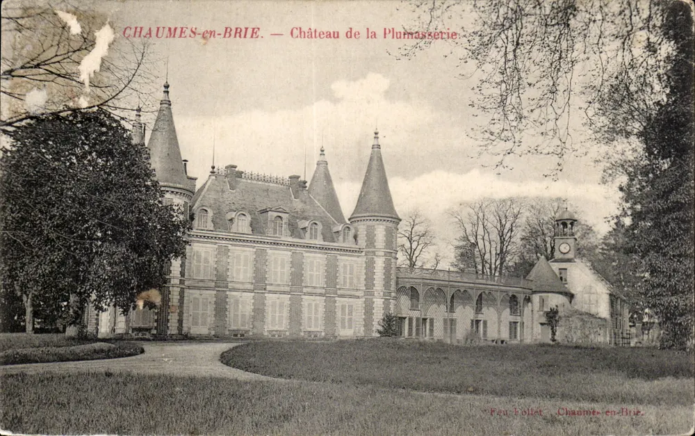 Chaumes-en-Brie — Schloss Plumasserie — Verlag: Fren-Tollet - Vorderseite