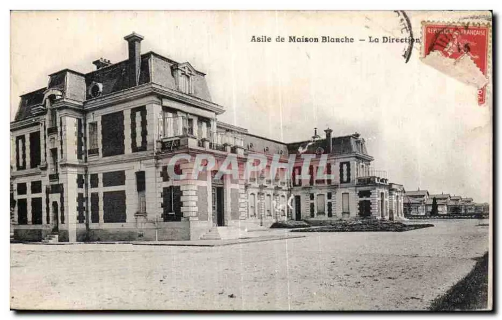 Asile de Maison Blanche — La Direction — Éditeur : La Direction - Frente