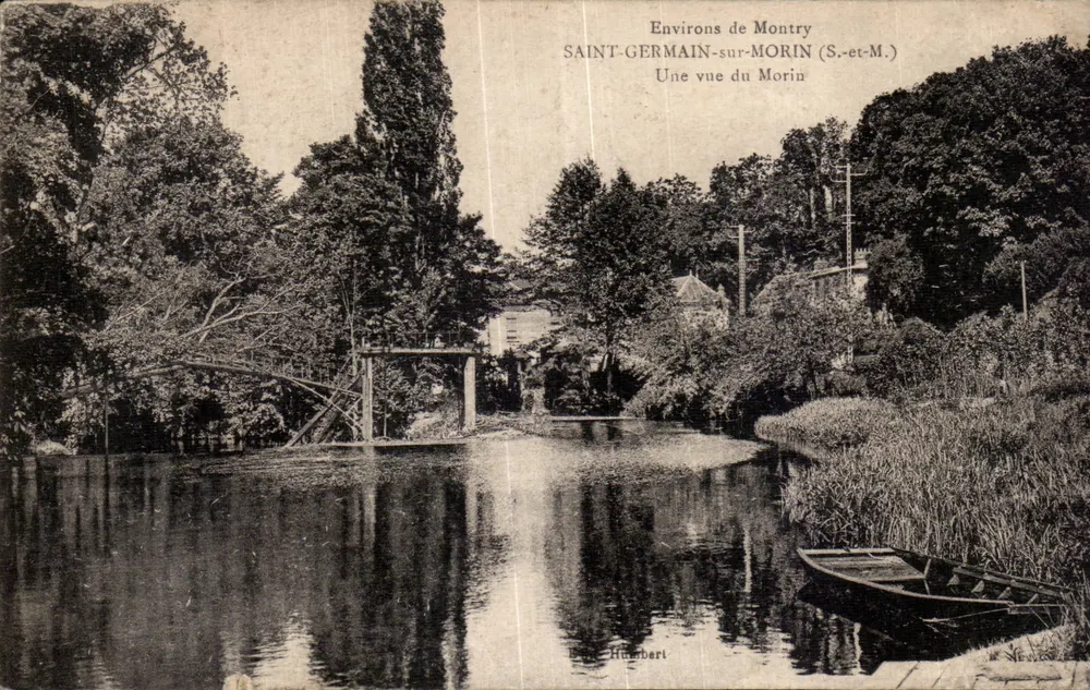 Saint-Germain-sur-Morin — Vista del Morin — Editore Humberli - Recto