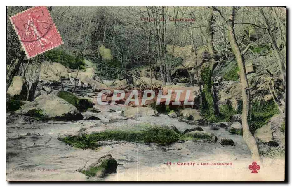 Cernay - As Cataratas — Vale de Cernay — editor desconhecido, n°44 - Frente