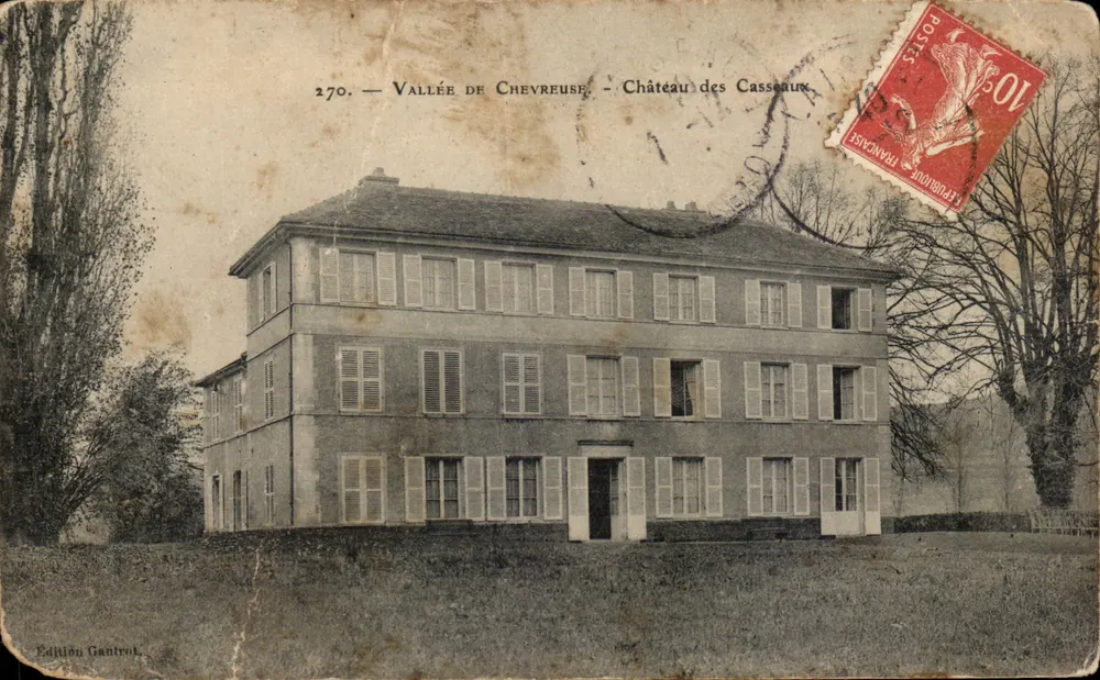 Vallée de Chevreuse — Château des Cassseaux — Édition Gantrol, n° 270 - Frente