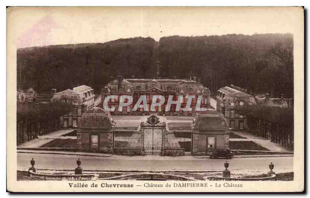 Wzgórza Chevreuse — Zamek DAMPIERRE — Zamok - Awers