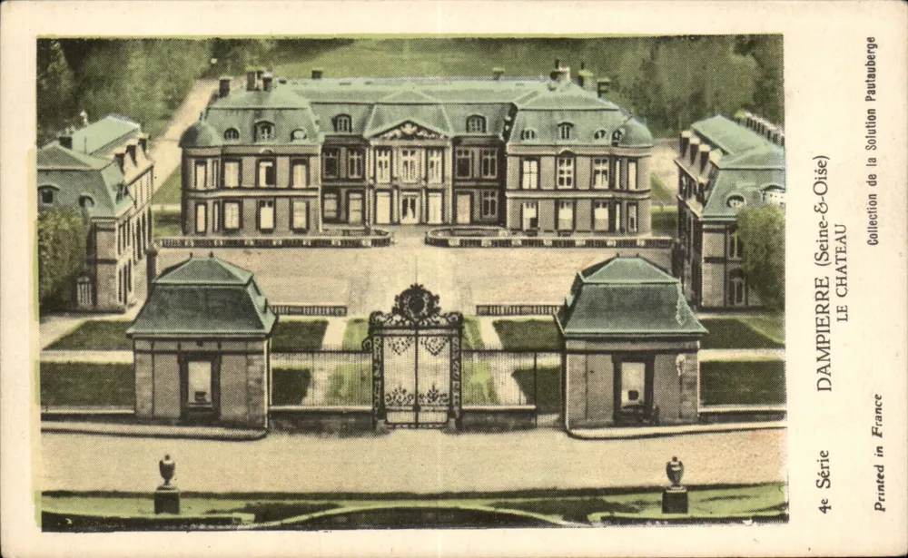 Dampierre (Seine-et-Oise) — O Castelo — Coleção da Solution Pautaubeerge - Frente