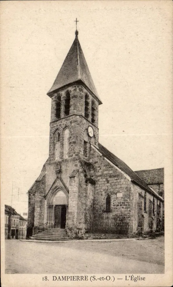Dampierre (S.-et-O.) — A Igreja - Frente